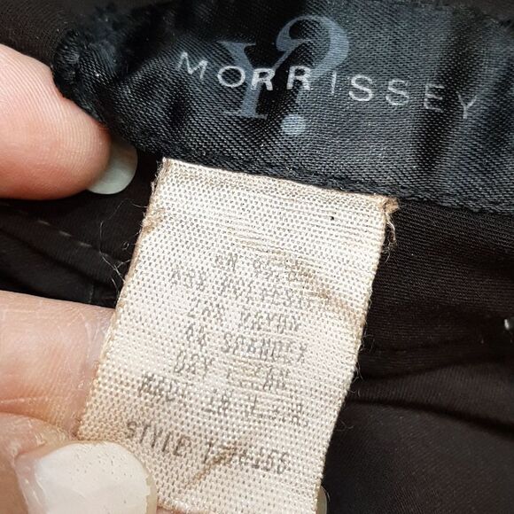 Morrissey Brown Flare Capri Dress Pants - Picture 4 of 10